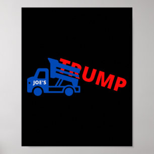 Affiche Joe Biden Trump Trump Truck