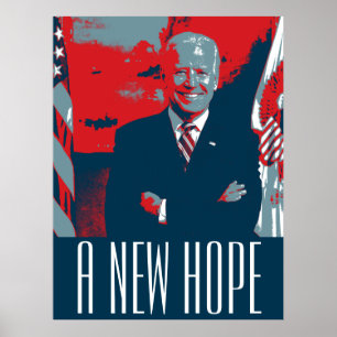 Affiche Joe Biden UN NOUVEL ESPOIR