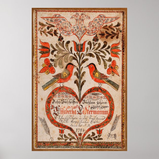 Affiche Johann Adam Eyer /Couverture pour un livre / (Devant)