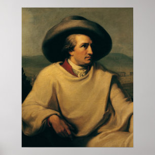Affiche Johann Wolfgang von Goethe