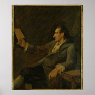 Affiche Johann Wolfgang von Goethe, 1775