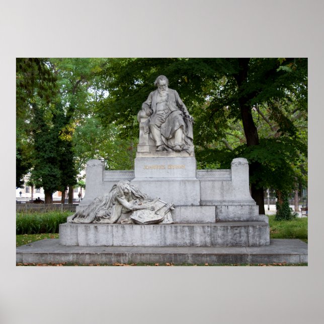 Affiche Johannes Brahms (Devant)