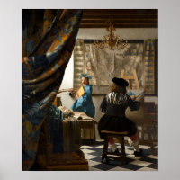 Johannes Vermeer - L'Allégorie de la Peinture