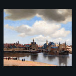 Affiche Johannes Vermeer - Vue de Delft<br><div class="desc">Vue de Delft - Johannes Vermeer,  1660-1661</div>