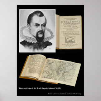 Affiche Johannis Kepler & De Stella Nova