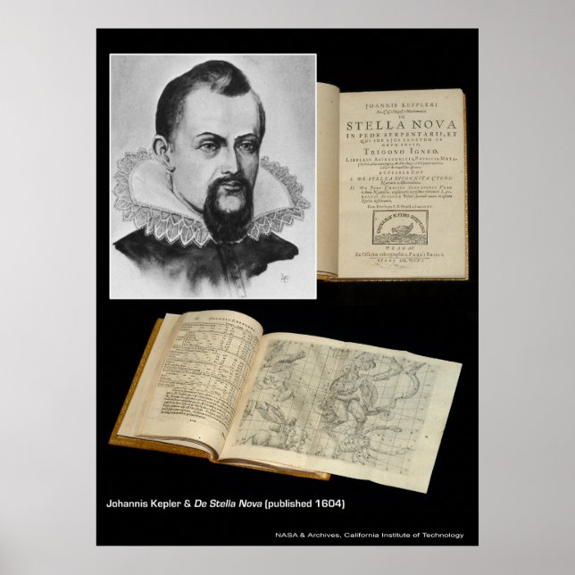 Affiche Johannis Kepler & De Stella Nova (Devant)