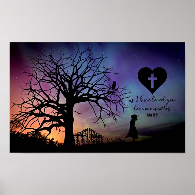 Affiche John 13:34 (Devant)