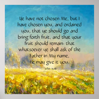Affiche John 15:16