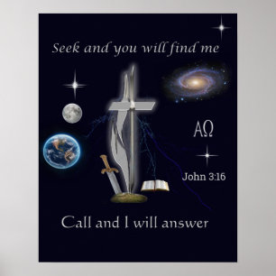 Affiche John 3:16