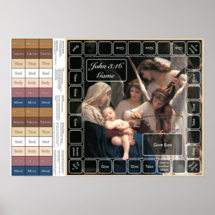 Affiche John 3:16 Jeu