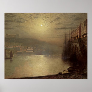Affiche John Atkinson Grimshaw Whitby