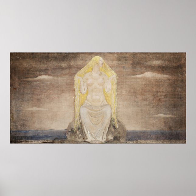 Affiche John Bauer 1905 - Freja (Devant)