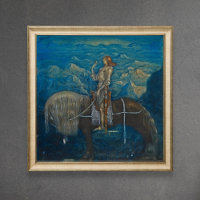 John Bauer Chevalier de Parmi les Gnomes