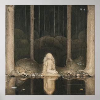 Affiche John Bauer - princesse Tavstarr