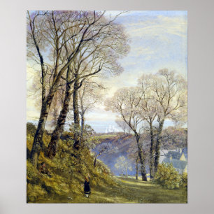 Affiche John Brett février dans l'île du Wight