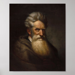 Affiche John Brown Peinture - Ole Peter Hansen Balling