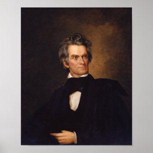 Affiche John C. Calhoun — Peinture sur l'histoire américai