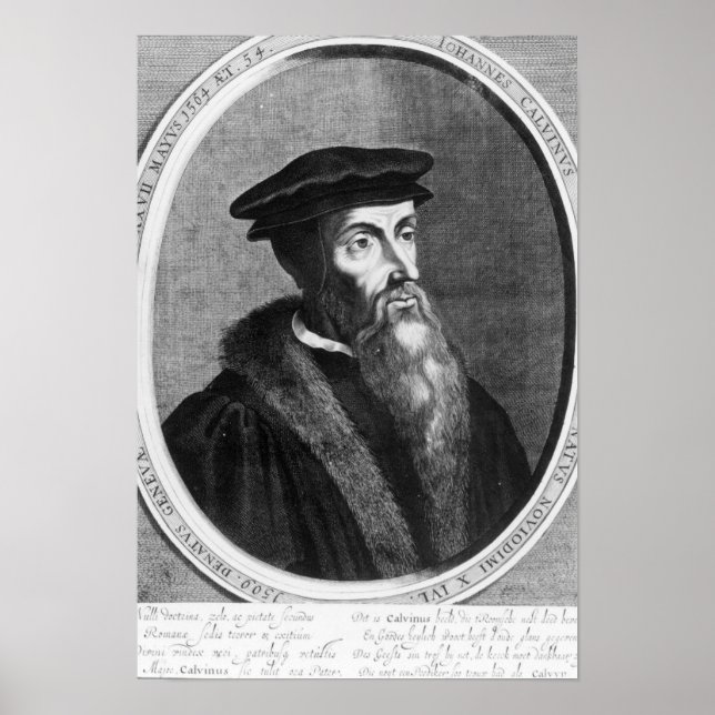 Affiche John Calvin (Devant)