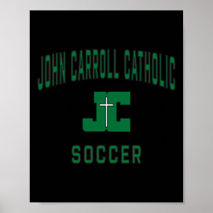 Affiche John Carroll Catholic High School Cavaliers Footba