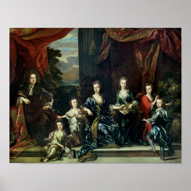 Affiche John Churchill 1er duc de Marlborough (Devant)