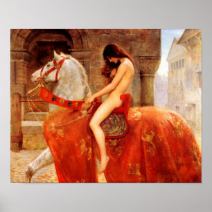 Affiche John Collier   Lady Godiva - 1898