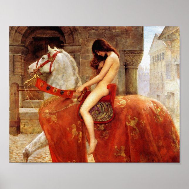 Affiche John Collier Lady Godiva Fine Art (Devant)
