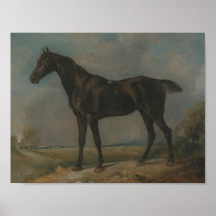 Affiche John Constable - L'écurie noire du gendarme d'or