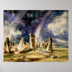 Affiche John Constable - Stonehenge