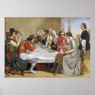 Affiche John Everett Millais Isabella