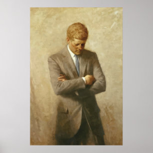 Affiche John F. Kennedy Peinture