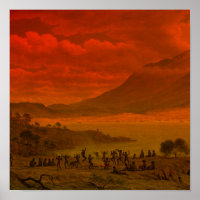 John Glover Van Diemen's Land Tasmanie Autochtone