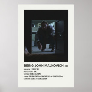 Affiche john malkovich 1999