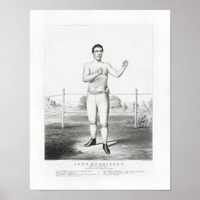 Affiche John Morrissey - Vieille Fumée (Devant)