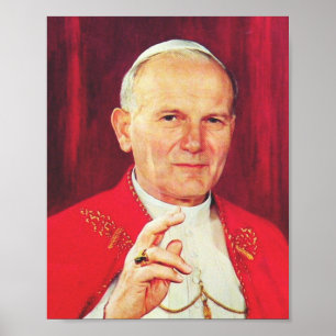 Affiche John Paul II Bishop of Rome