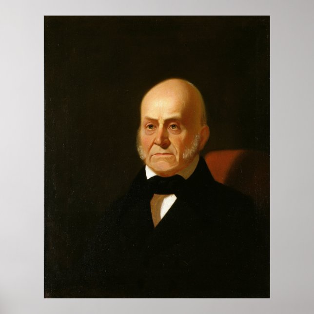 Affiche JOHN QUINCY ADAMS Portrait de George Caleb Bingham (Devant)