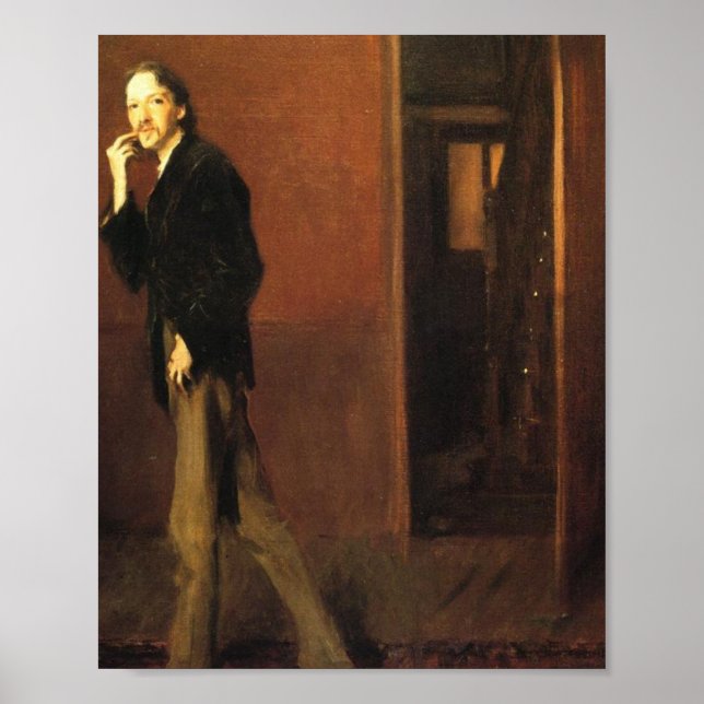 Affiche John Sargent- Robert Louis Stevenson Et Sa Femme (Devant)