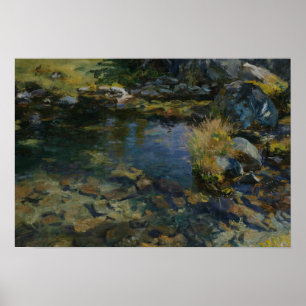 Affiche John Singer Sargent - Alpine Pool