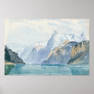 Affiche John Singer Sargent - Baie d'Uri, Brunnen