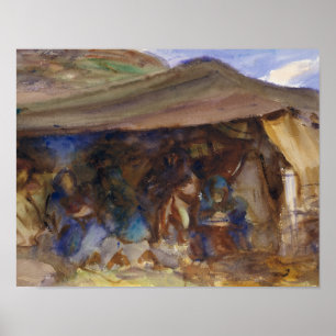Affiche John Singer Sargent - Bedouin Tent
