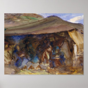 Affiche John Singer Sargent - Bedouin Tent