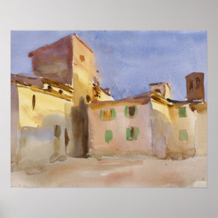 Affiche John Singer Sargent - Borgo San Lorenzo