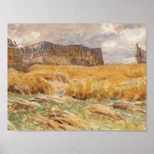 Affiche John Singer Sargent - Camouflaged Field en France