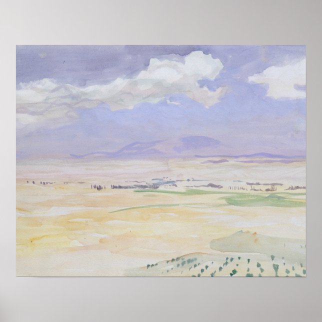 Affiche John Singer Sargent - De Avila (Devant)