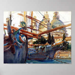 Affiche John Singer Sargent - Derrière le salut