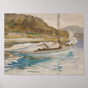 Affiche John Singer Sargent - Idle Sails