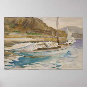 Affiche John Singer Sargent - Idle Sails