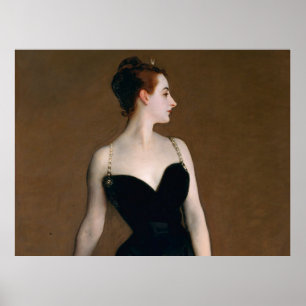 Affiche John Singer Sargent Madame X peinture à imprimer