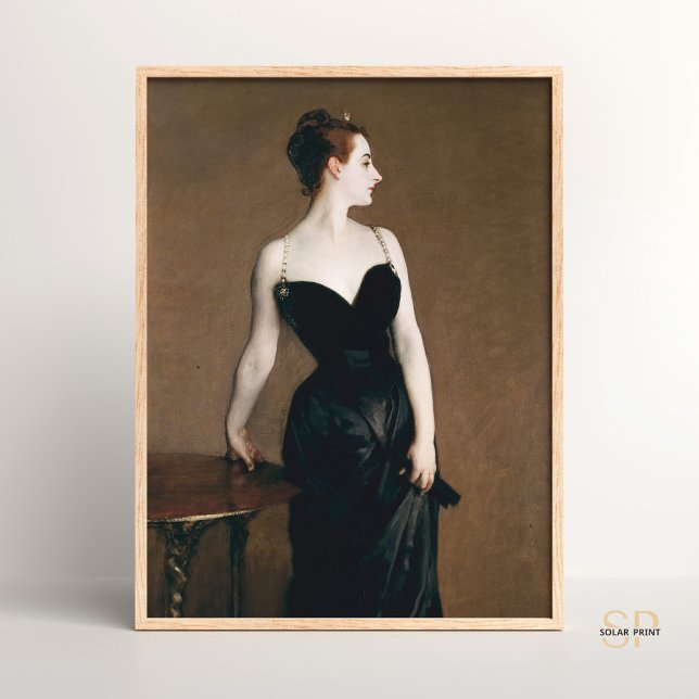 Affiche John Singer Sargent Madame X Peinture Art Imprimer (Créateur téléchargé)