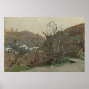 Affiche John Singer Sargent - Paysage espagnol