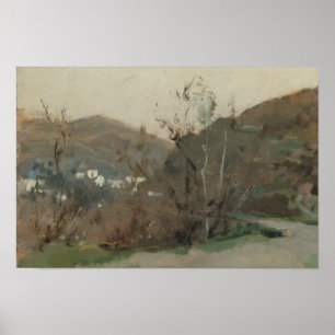 Affiche John Singer Sargent - Paysage espagnol